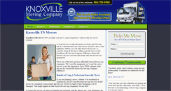 Desktop Screenshot of knoxvillemovingco.com